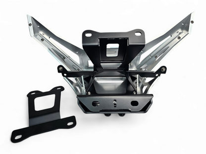 2017 TO CURRENT CAN-AM X3 MAVERICK MACHINED BILLET FRONT WINCH BUMPER (CLEAR ANODIZE)