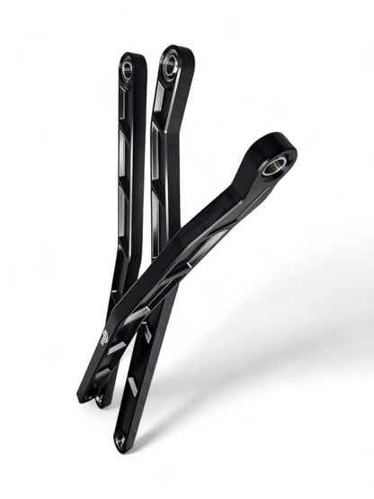2017 TO CURRENT CAN-AM X3 MAVERICK HIGH CLEARANCE RADIUS RODS IN BLACK FINISH FOR 72"