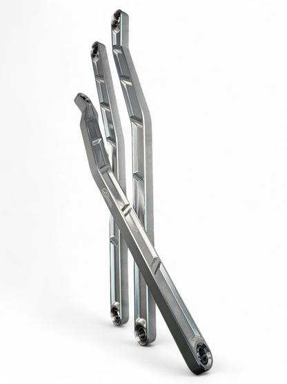 2017 TO CURRENT CAN-AM X3 MAVERICK HIGH CLEARANCE RADIUS RODS IN CLEAR FINISH FOR 72"