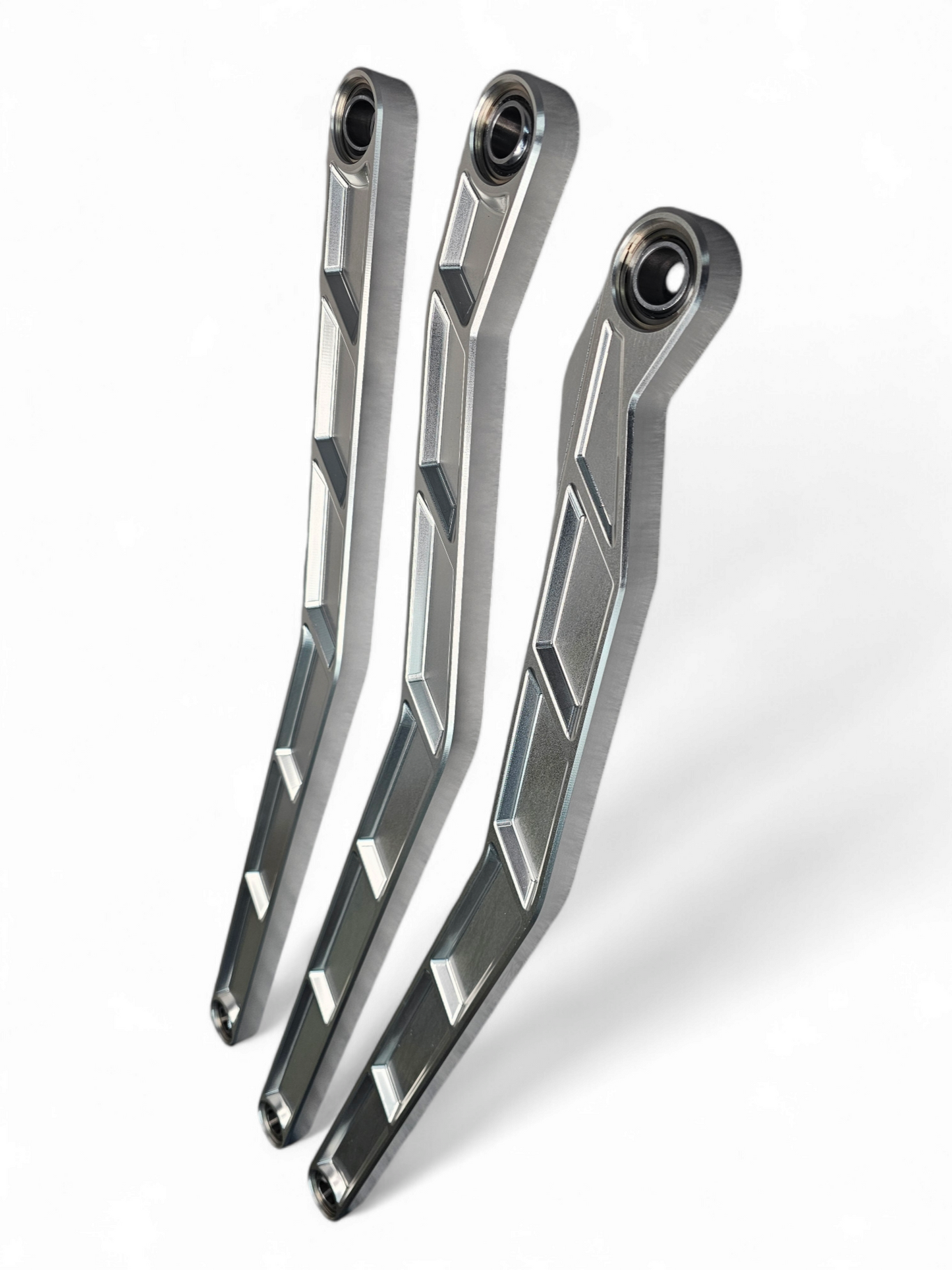 2017 TO CURRENT CAN-AM X3 MAVERICK HIGH CLEARANCE RADIUS RODS IN CLEAR FINISH FOR 72"
