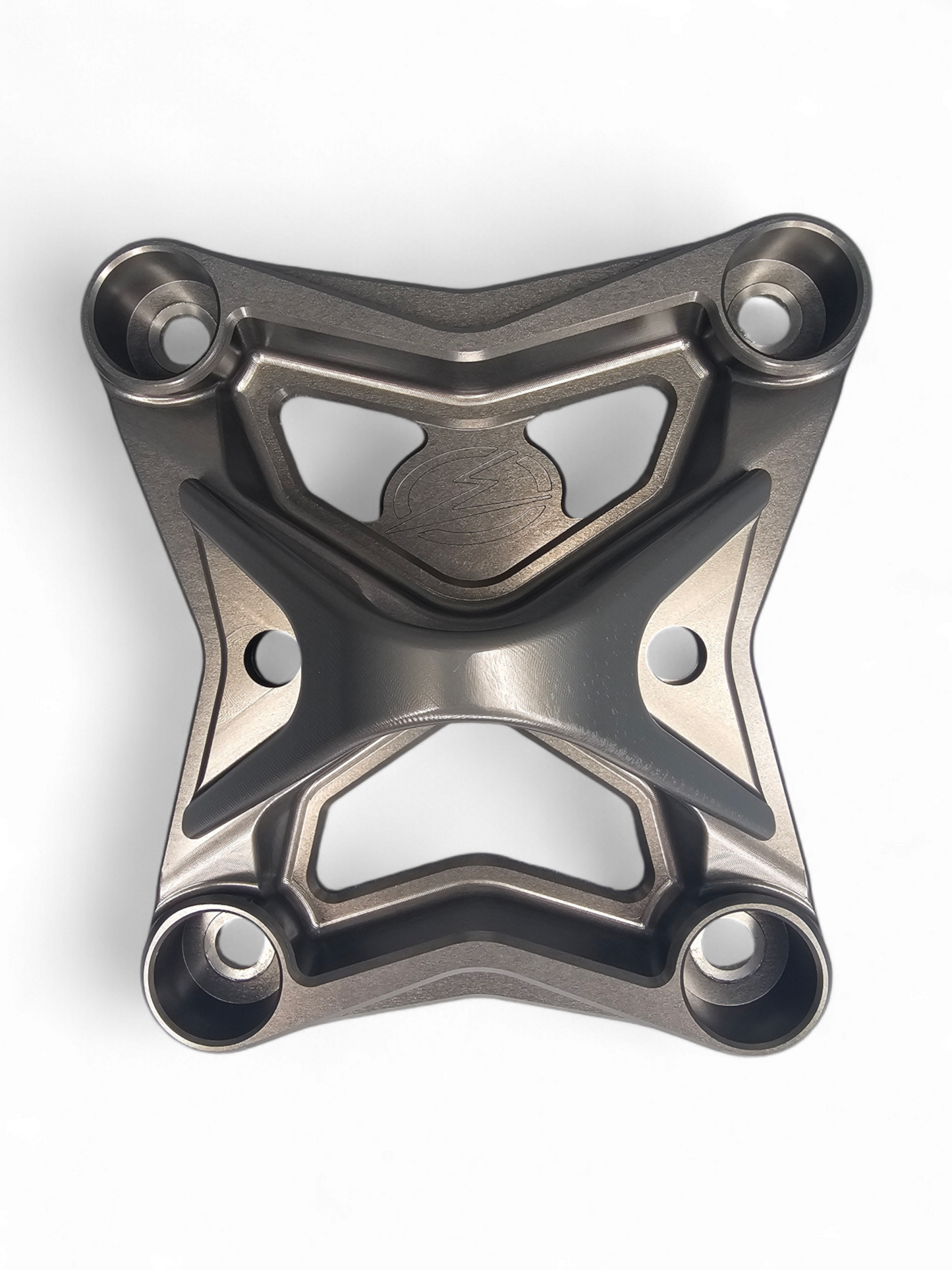 2017 TO CURRENT CAN-AM X3 MAVERICK 6 BOLT EOD XL RADIUS ROD PLATE WITH TOW HOOK GUN METAL