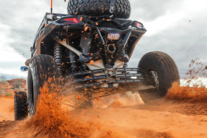 2017+ CAN-AM X3 MAVERICK VOLT BILLET RADIUS RODS ANODIZED BLACK (RS72" MODEL ONLY)