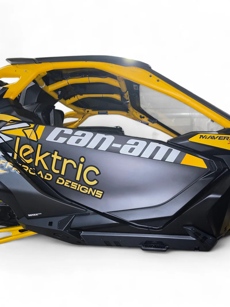 2024+ CAN-AM MAVERICK R VOLT ROCKER STEPS 2 SEAT