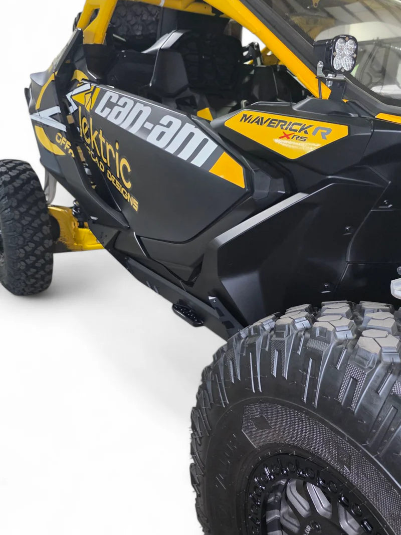 2024+ CAN-AM MAVERICK R VOLT ROCKER STEPS 2 SEAT
