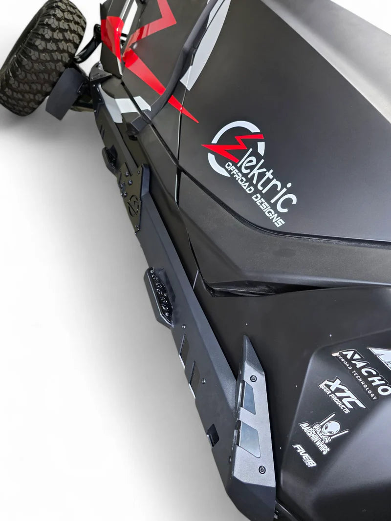 2024+ CAN-AM MAVERICK R VOLT ROCKER STEPS 4 SEAT