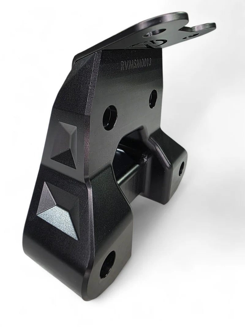 2024+ CAN-AM MAVERICK R BILLET RADIUS ROD PLATE (BLACK)