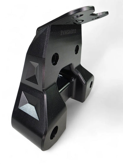 2024+ CAN-AM MAVERICK R BILLET RADIUS ROD PLATE (BLACK)