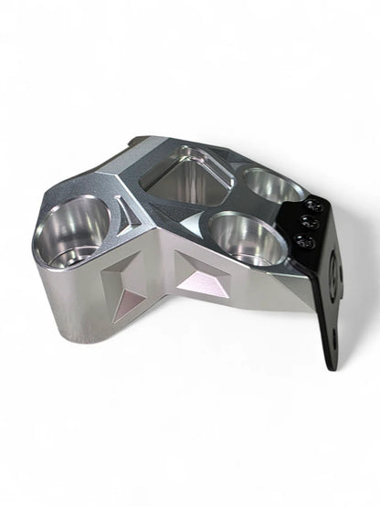 2024+ CAN-AM MAVERICK R BILLET RADIUS ROD PLATE (CLEAR)
