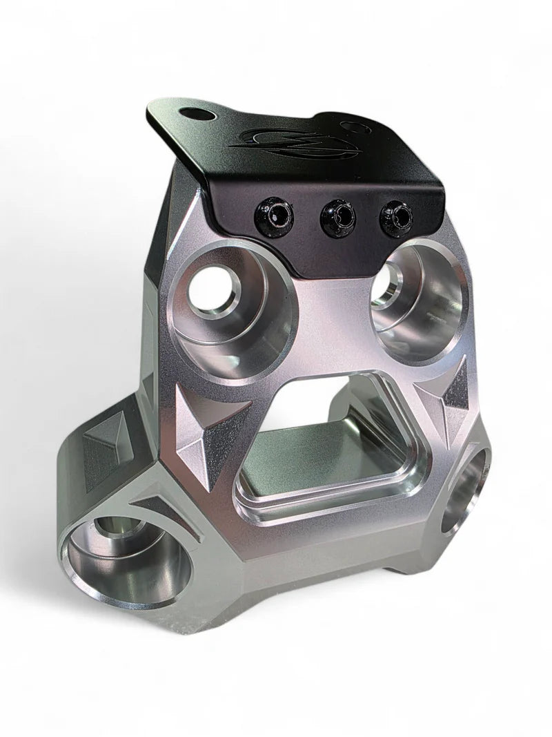2024+ CAN-AM MAVERICK R BILLET RADIUS ROD PLATE (CLEAR)