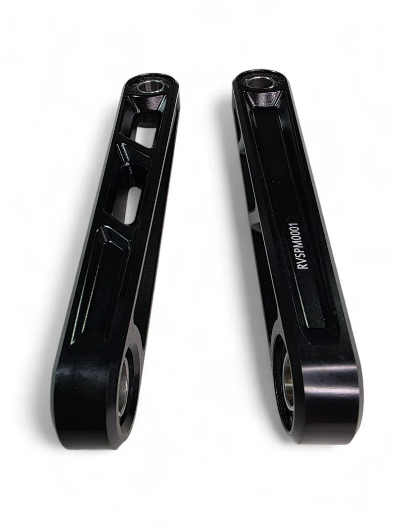 2024+ CAN-AM MAVERICK R FRONT SWAY BAR LINKS ANODIZED BLACK