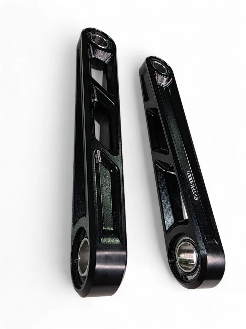 2024+ CAN-AM MAVERICK R FRONT SWAY BAR LINKS ANODIZED BLACK