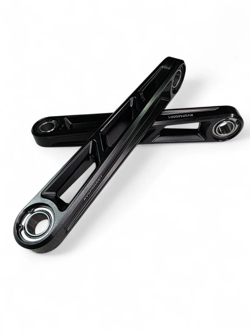2024+ CAN-AM MAVERICK R FRONT SWAY BAR LINKS ANODIZED BLACK