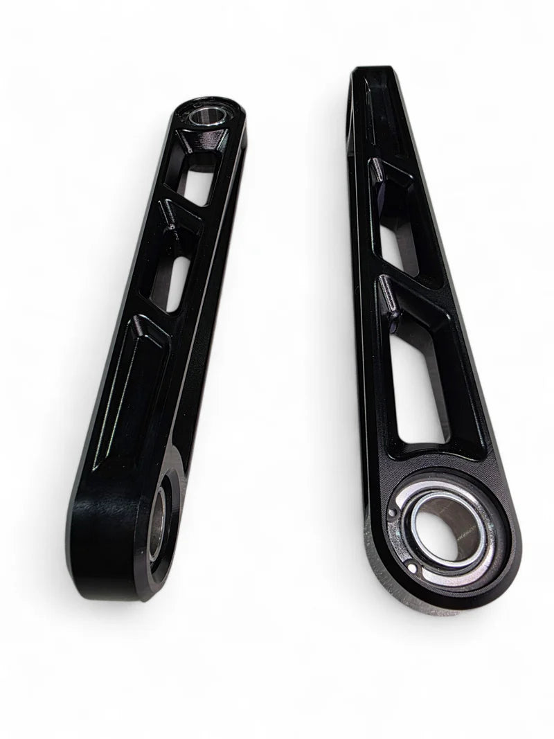 2024+ CAN-AM MAVERICK R FRONT SWAY BAR LINKS ANODIZED BLACK