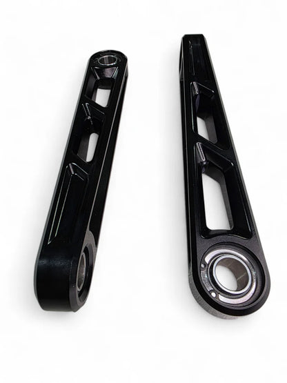 2024+ CAN-AM MAVERICK R FRONT SWAY BAR LINKS ANODIZED BLACK