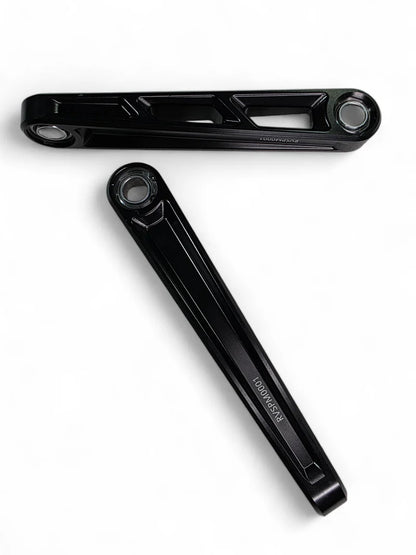 2024+ CAN-AM MAVERICK R FRONT SWAY BAR LINKS ANODIZED BLACK