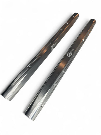 2024+ CAN-AM MAVERICK R BILLET TIE RODS ANODIZED CLEAR