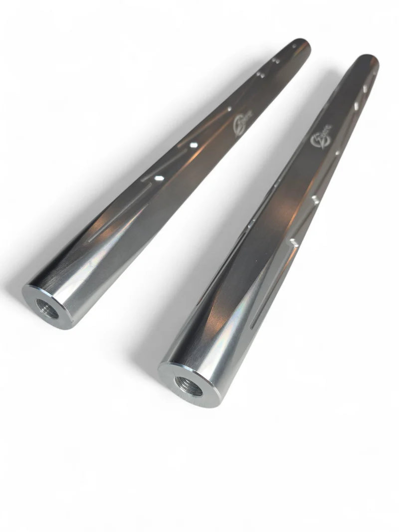 2024+ CAN-AM MAVERICK R BILLET TIE RODS ANODIZED CLEAR