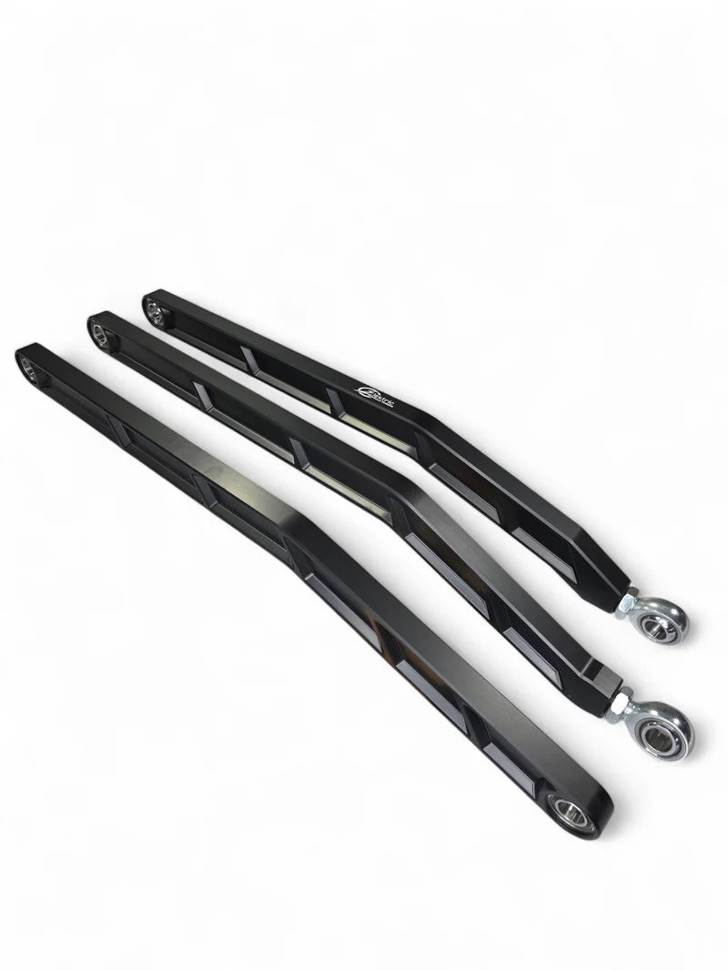 2017+ CAN-AM X3 MAVERICK VOLT BILLET RADIUS RODS ANODIZED BLACK (RS72" MODEL ONLY)