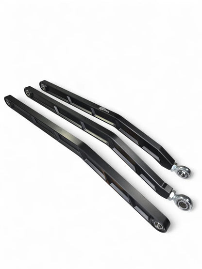 2017+ CAN-AM X3 MAVERICK VOLT BILLET RADIUS RODS ANODIZED BLACK (RS72" MODEL ONLY)
