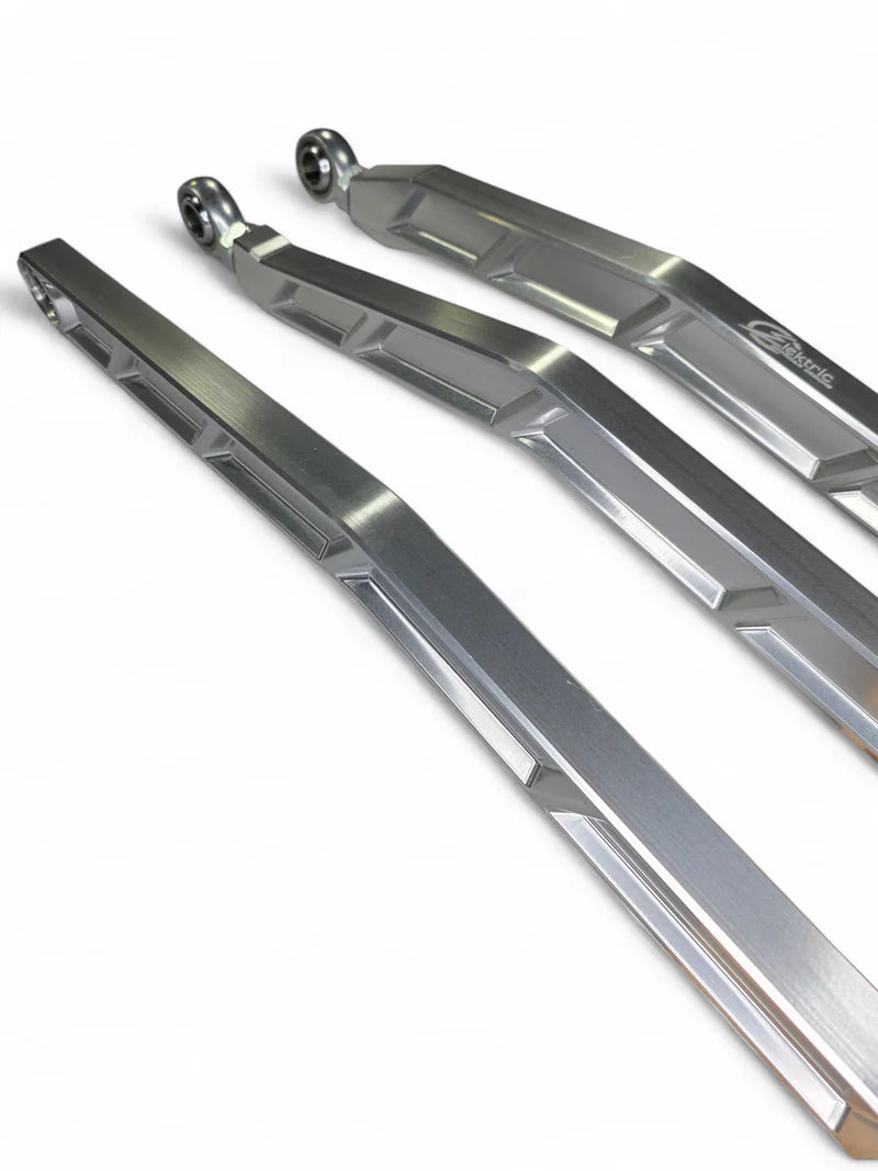 2017+ CAN-AM X3 MAVERICK VOLT BILLET RADIUS RODS ANODIZED CLEAR (RS72" MODEL ONLY)