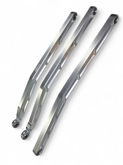 2017+ CAN-AM X3 MAVERICK VOLT BILLET RADIUS RODS ANODIZED CLEAR (RS72" MODEL ONLY)