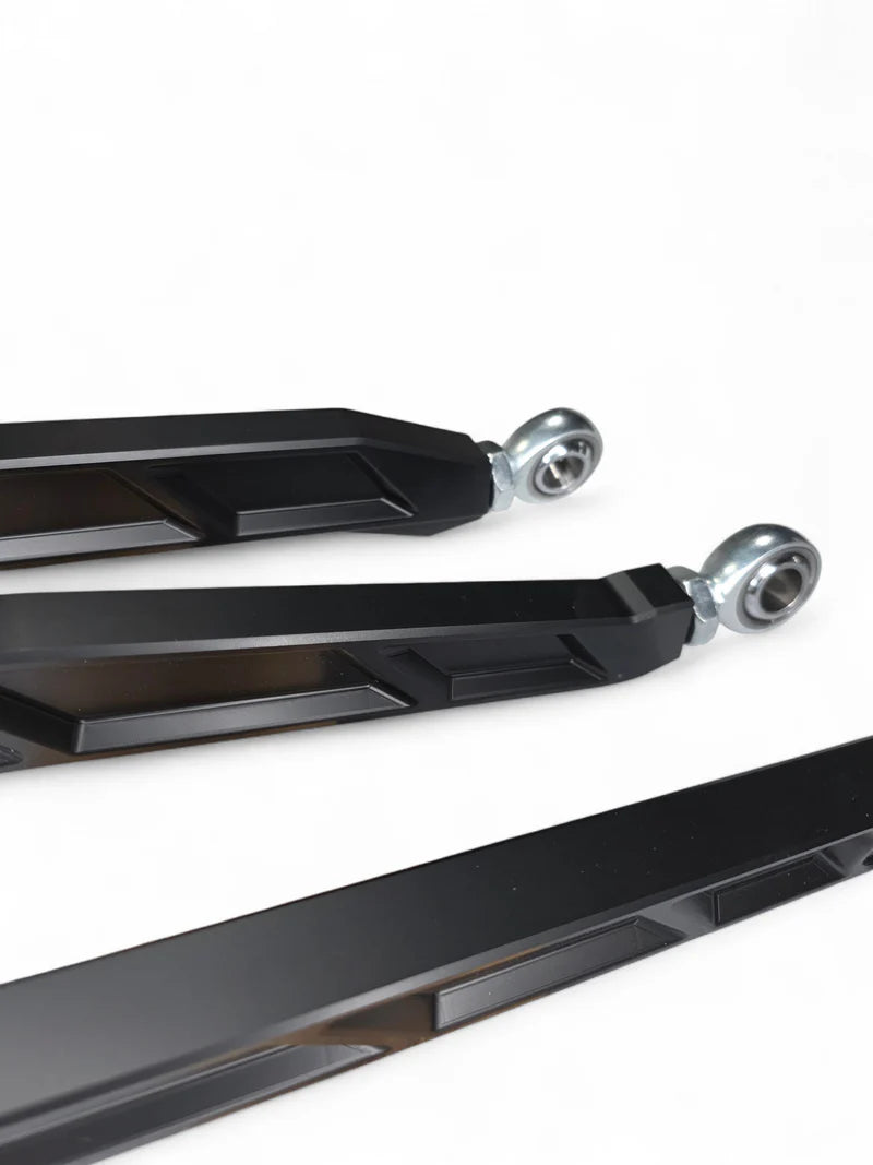 2017+ CAN-AM X3 MAVERICK VOLT BILLET RADIUS RODS ANODIZED BLACK (RS72" MODEL ONLY)