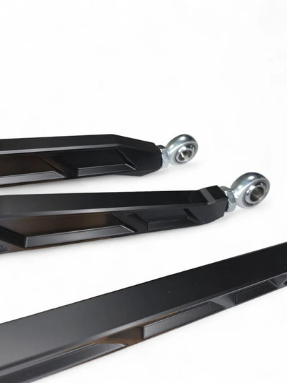 2017+ CAN-AM X3 MAVERICK VOLT BILLET RADIUS RODS ANODIZED BLACK (RS72" MODEL ONLY)