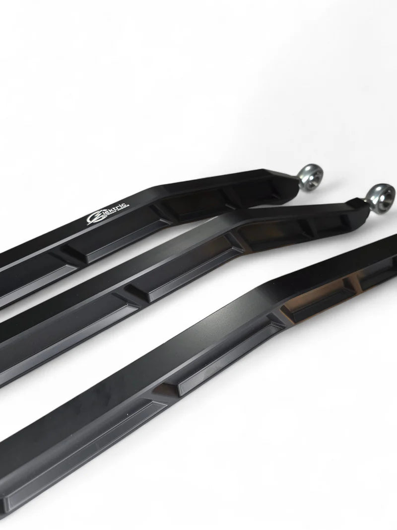 2017+ CAN-AM X3 MAVERICK VOLT BILLET RADIUS RODS ANODIZED BLACK (RS72" MODEL ONLY)