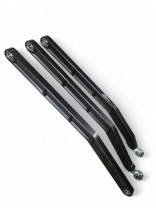2017+ CAN-AM X3 MAVERICK VOLT BILLET RADIUS RODS ANODIZED BLACK (RS72" MODEL ONLY)