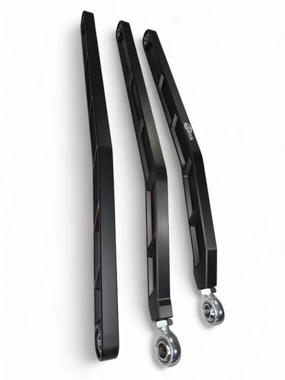 2017+ CAN-AM X3 MAVERICK VOLT BILLET RADIUS RODS ANODIZED BLACK (RS72" MODEL ONLY)