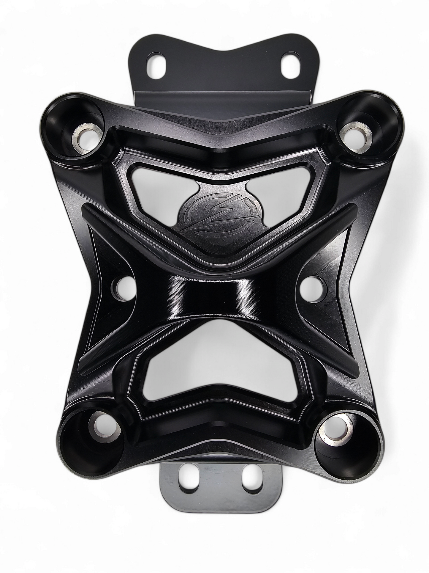 2022 TO CURRENT CAN-AM X3 10 BOLT RADIUS ROD PLATE WITH PULL HOOK (BLACK)