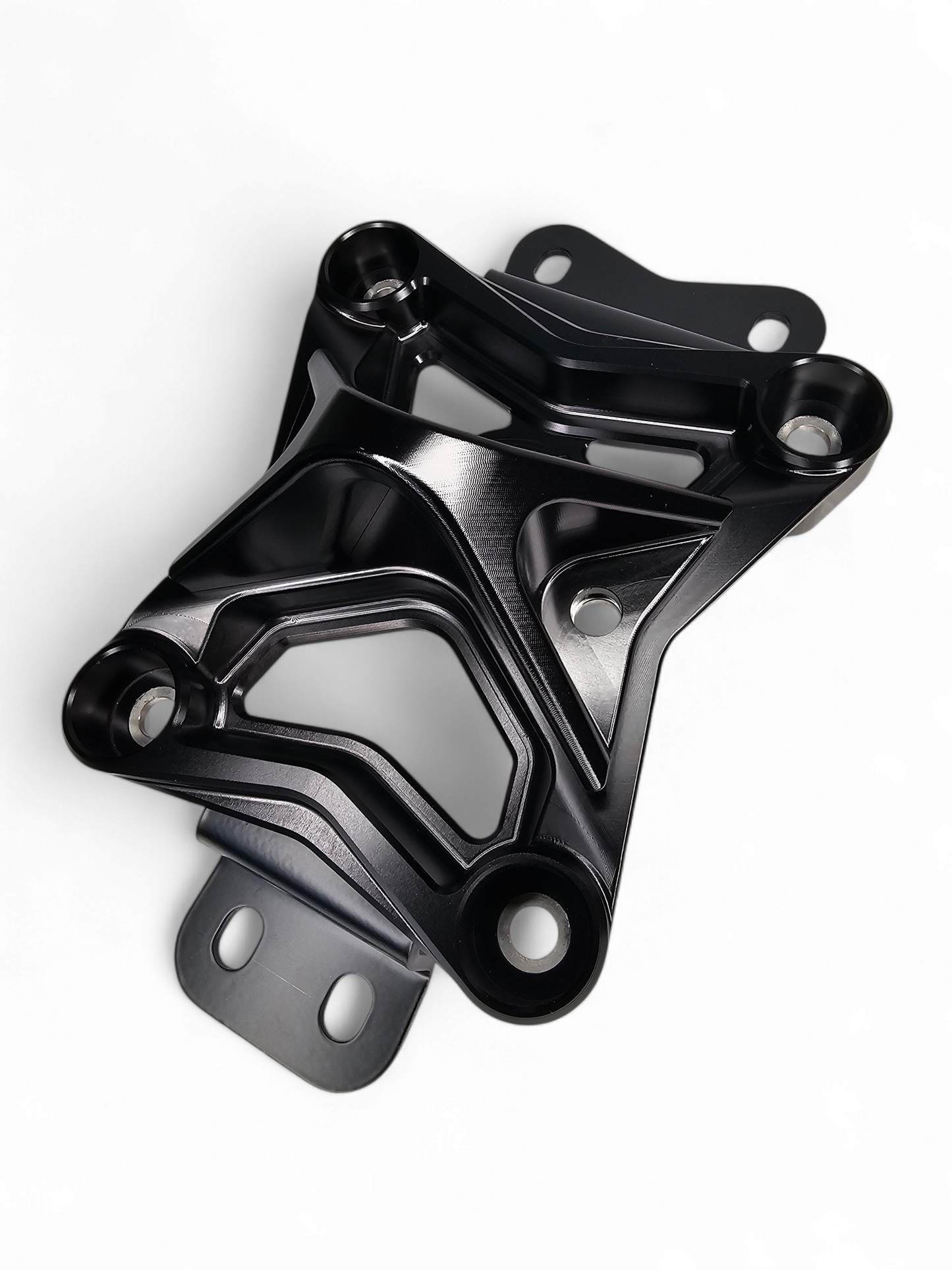 2022 TO CURRENT CAN-AM X3 10 BOLT RADIUS ROD PLATE WITH PULL HOOK (BLACK)