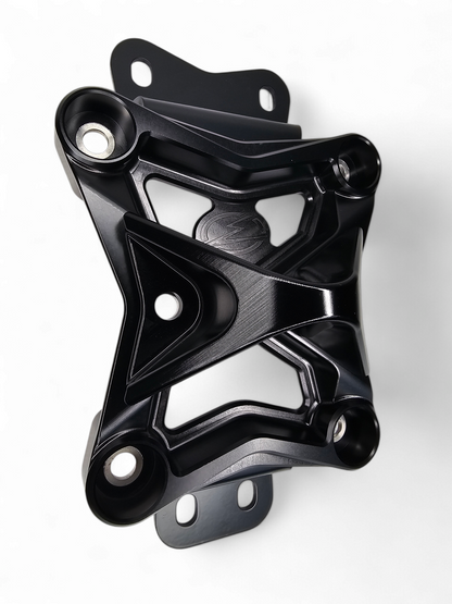2022 TO CURRENT CAN-AM X3 10 BOLT RADIUS ROD PLATE WITH PULL HOOK (BLACK)