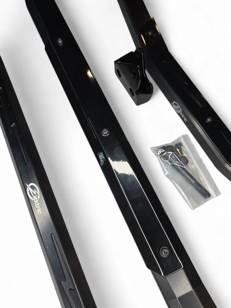 2024+ CAN-AM MAVERICK R HIGH CLEARANCE ADJUSTABLE RADIUS RODS (ANODIZED BLACK)