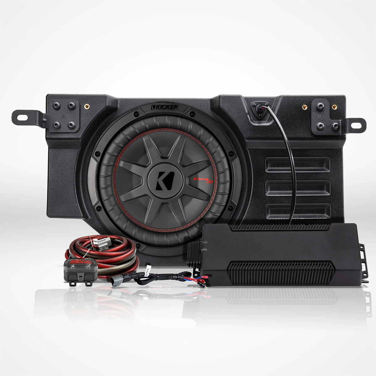 SSV Works 2026+ Can-Am Defender HD11 Plug-&-Play 10" Ported Subwoofer Add-On Kit