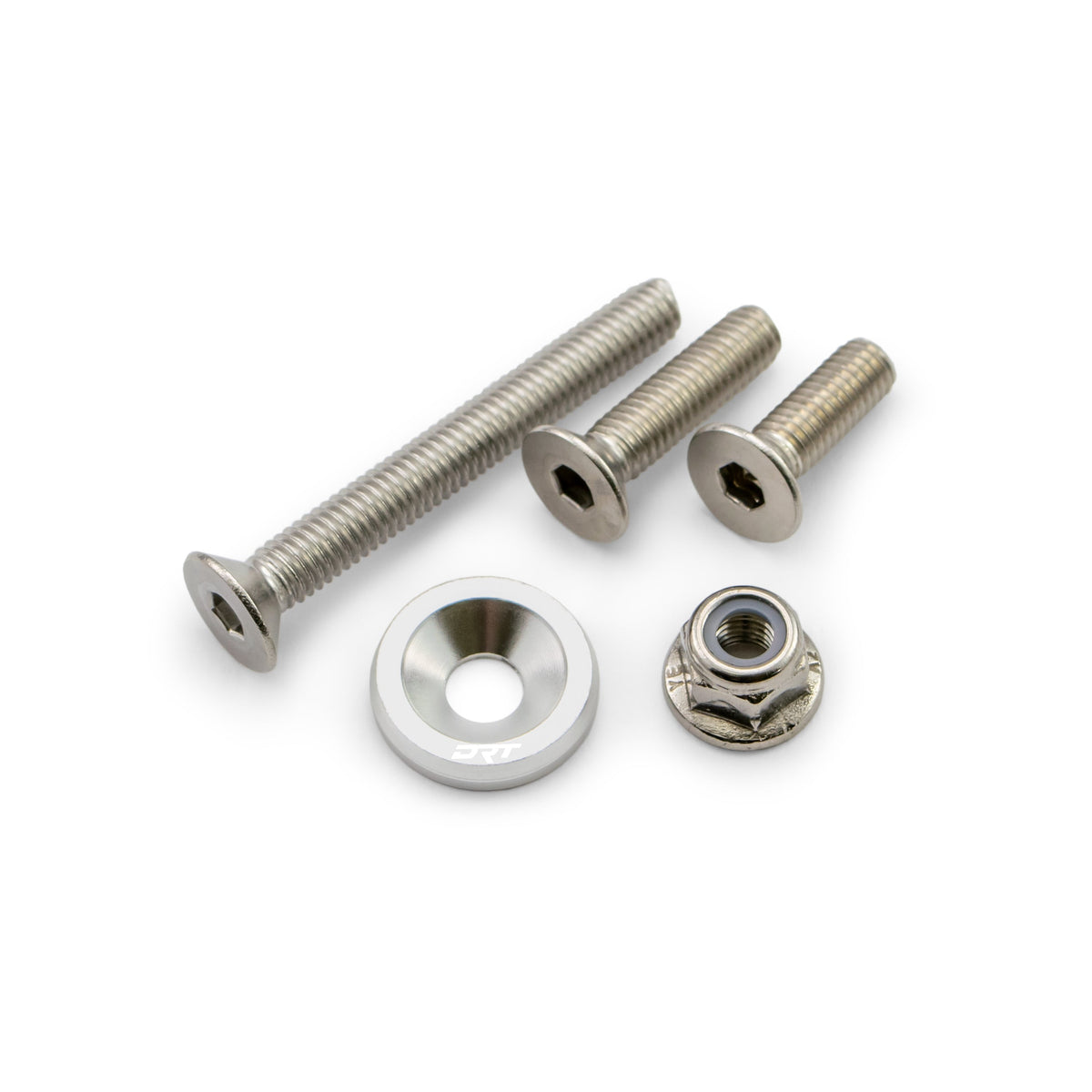 DRT Motorsports Fender/Rock Washer & Hardware Dress Up Kit - Raw Aluminum - view 1