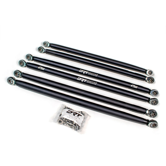 CAN-AM X3 2017+ BILLET ALUMINUM BARREL RADIUS ROD KIT BLACK