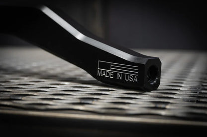 CAN-AM MAVERICK X3 HIGH CLEARANCE BILLET RADIUS ROD SET FOR 72" ANODIZED BLACK