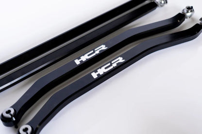 HCR POLARIS RZR PRO R / TURBO R 7075 HIGH CLEARANCE RADIUS RODS SET