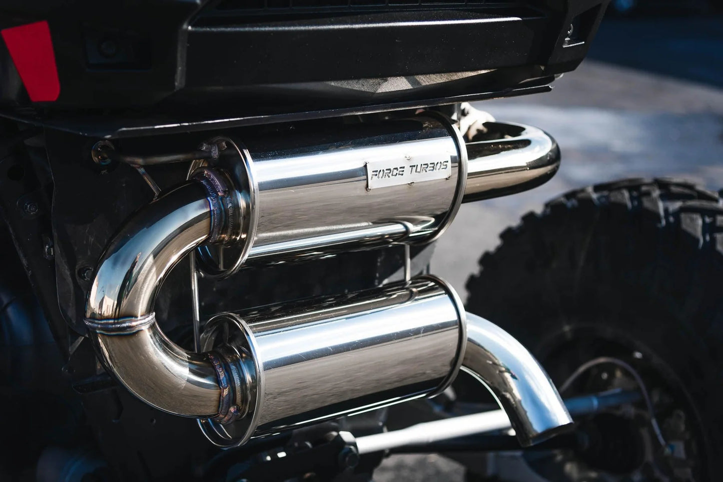 POLARIS RZR NATURALLY ASPIRATED TRAIL EXHAUST