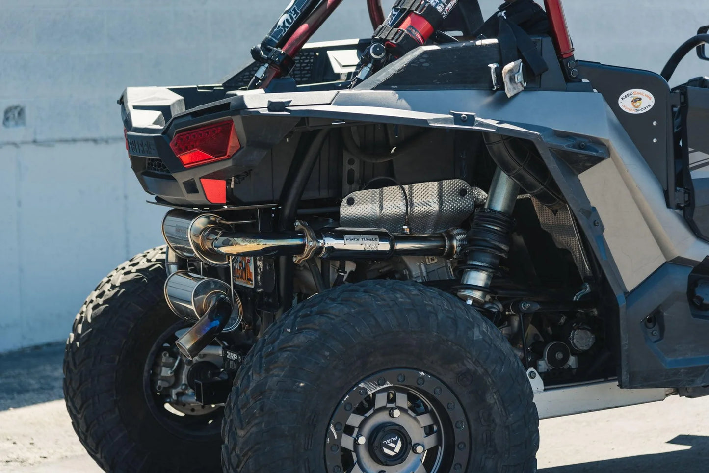 POLARIS RZR TURBO BACK EXHAUST