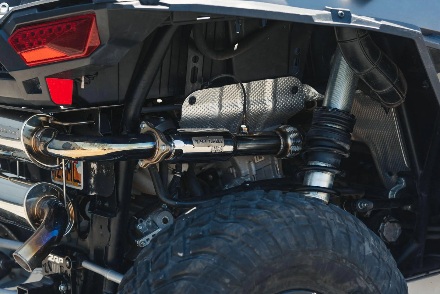 POLARIS RZR TURBO BACK EXHAUST