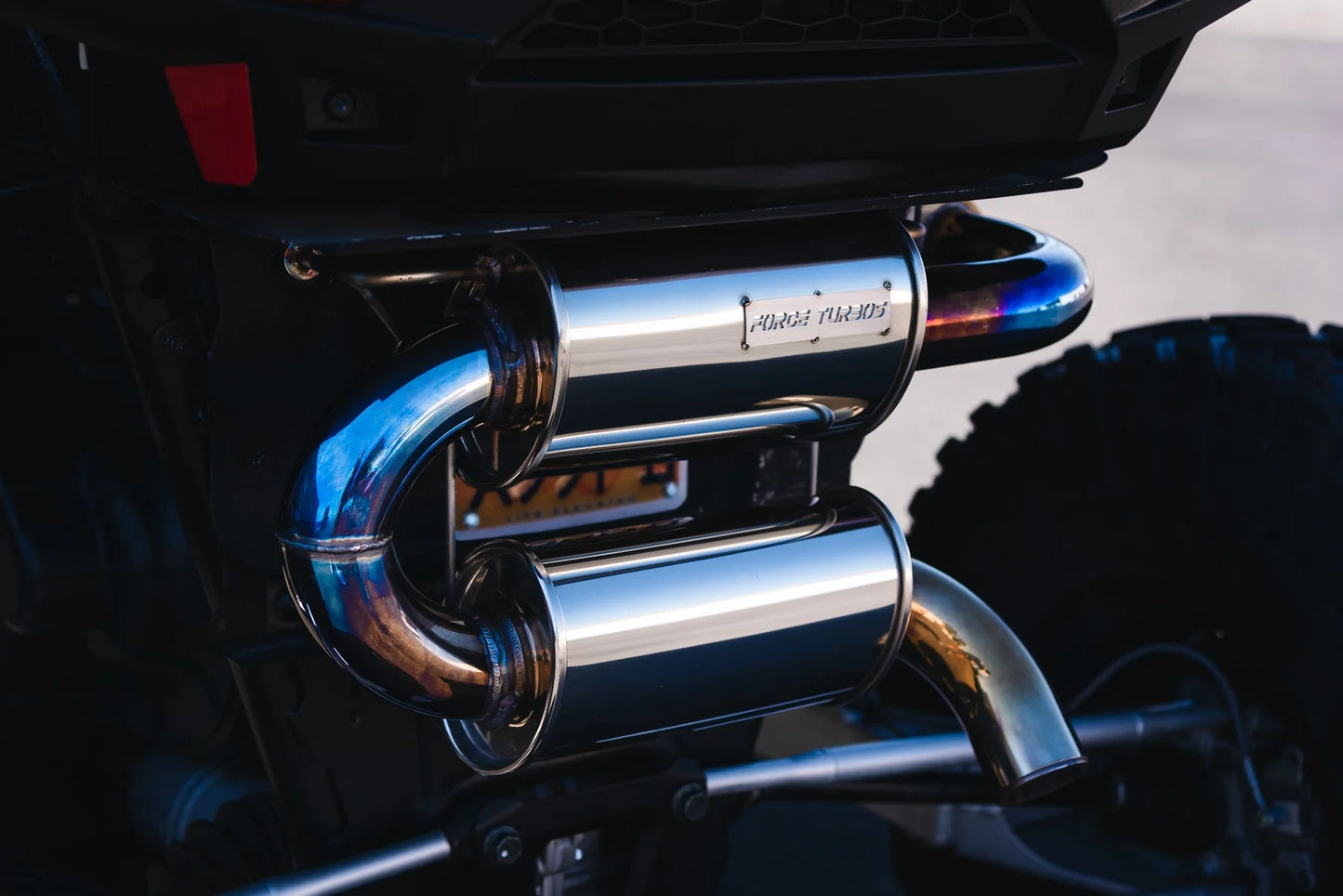 POLARIS RZR XP TURBO TRAIL EXHAUST