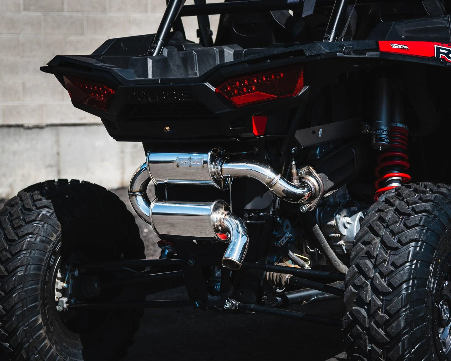 POLARIS RZR NATURALLY ASPIRATED TRAIL EXHAUST