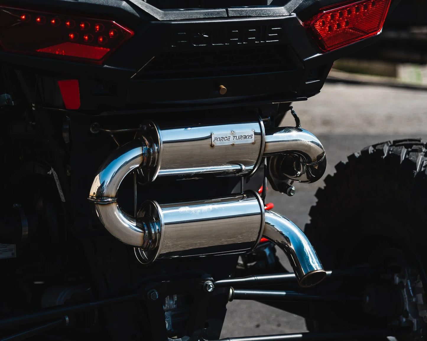 POLARIS RZR NATURALLY ASPIRATED TRAIL EXHAUST