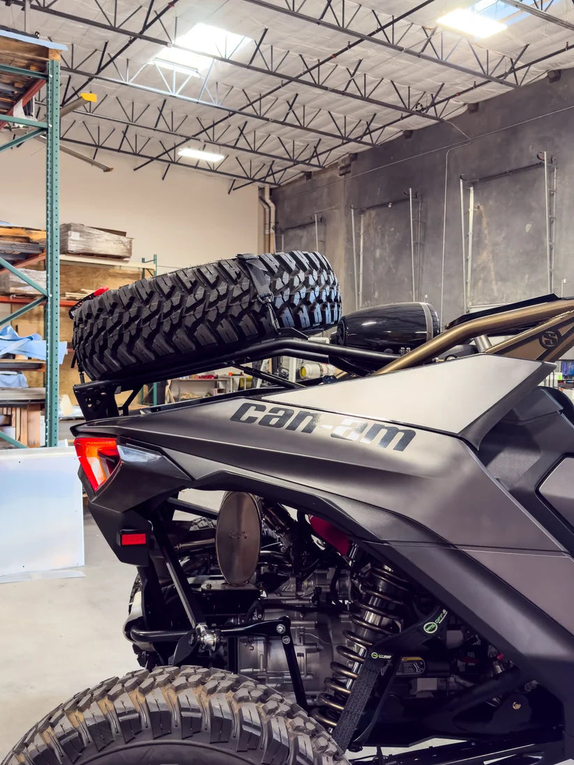 SDR Motorsports Can-Am Maverick R Spare Tire Carrier