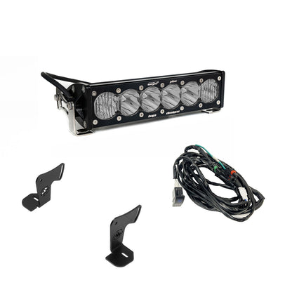 Baja Designs OnX6+ 10" Light Bar Hood Mount Kit - Polaris 2025 RZR Pro R, Pro S, Pro XP