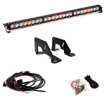 POLARIS S8 30" ROOF MOUNT LIGHT BAR KIT - POLARIS RZR PRO XP 2020-2024, TURBO R 2022-2024