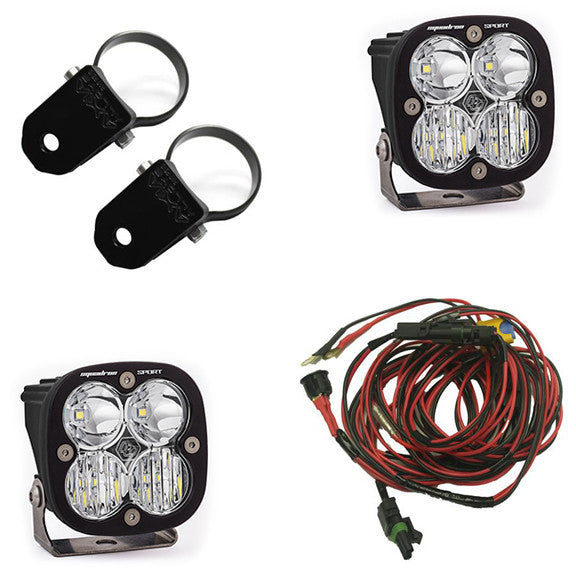 POWERSPORTS SQUADRON SPORT A-PILLAR MOUNT LIGHT KIT - UNIVERSAL