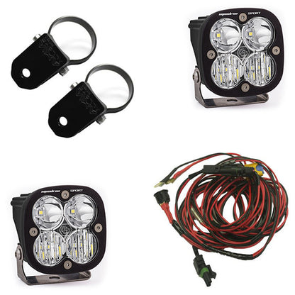 POWERSPORTS SQUADRON SPORT A-PILLAR MOUNT LIGHT KIT - UNIVERSAL